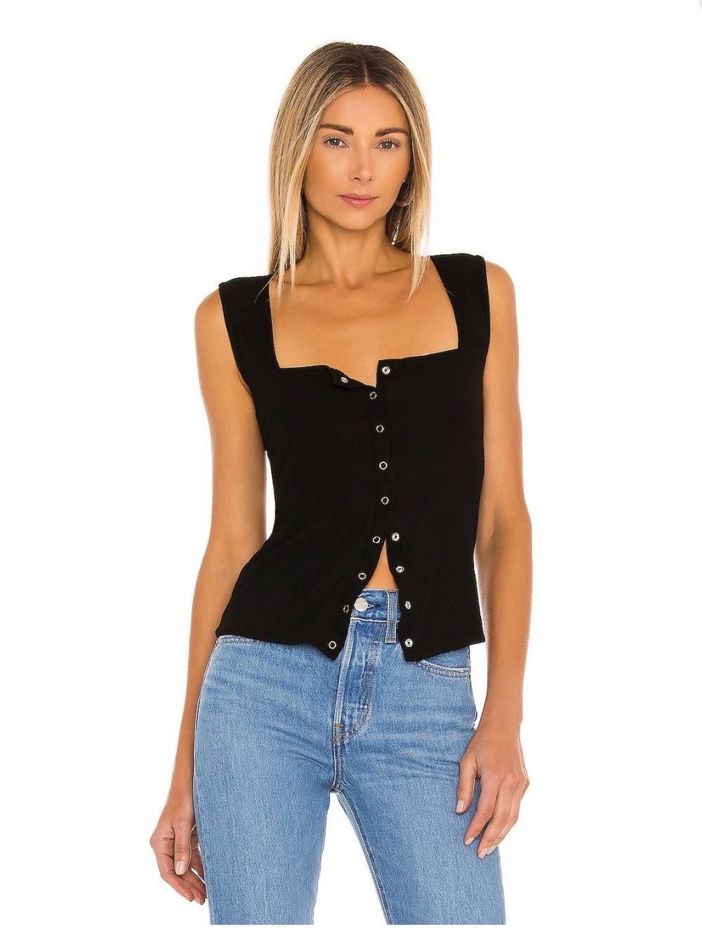 Michael Lauren 🖤 snap front tank